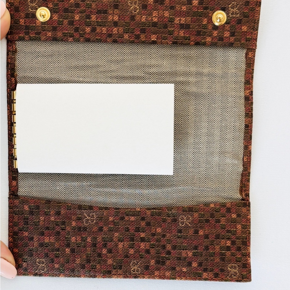 Vintage Renato Balestra Italy Key Wallet – Tapestry Logo Canvas – 6 Hook Holder - Picture 4 of 8
